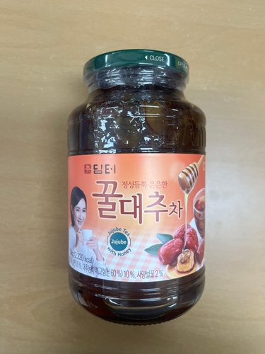 '담터 꿀대추차' 판매 중단·회수…세균수 기준 부적합