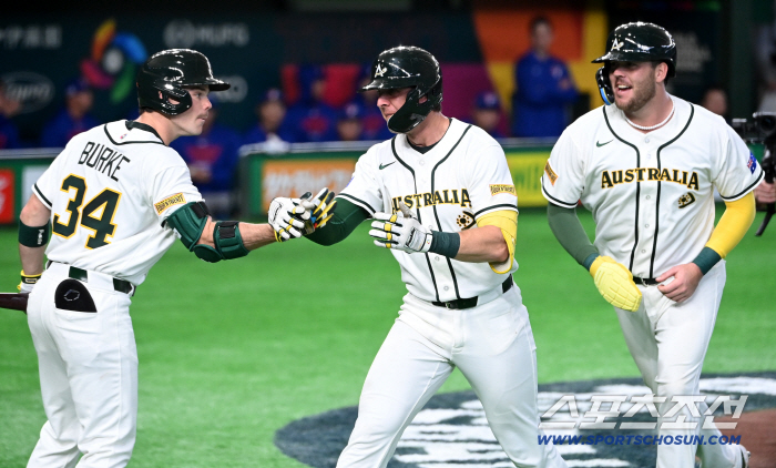 대혼돈의 서막, 누구도 예상하지 못했던 호주의 대만 격파...한국 셈법, 더 복잡해졌다