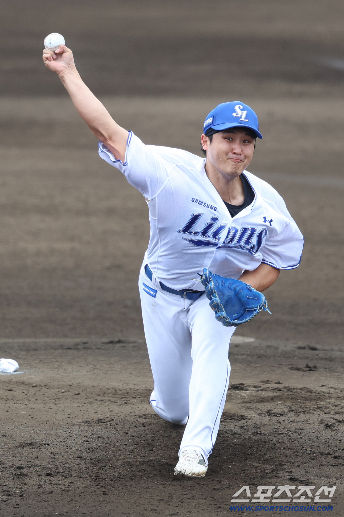 "우리 1선발이야" 울상인 박진만을 또 웃게한 최원태. 요미우리 3이닝 …