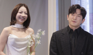 이민우 아내, 출산 한 달만에 10kg 감량..뼈말라 웨딩드레스 자태 ('살림남2')