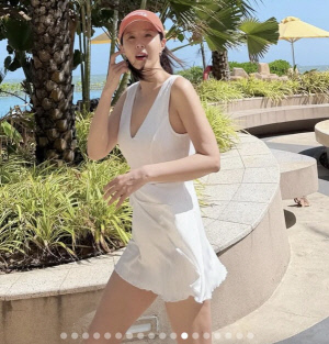 신지, 결혼 앞두고 더 말랐다..