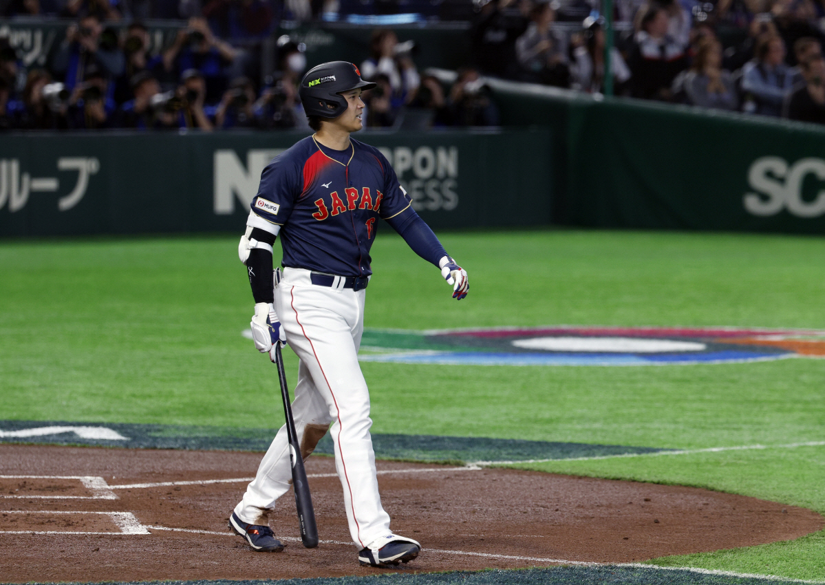 오타니 WBC 첫 그랜드슬램 폭발! '2루타→홈런→적시타' 3연타석 안타…