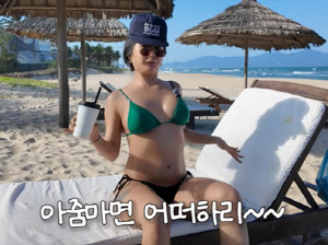 허니제이, 끈 비키니로 파격 노출 '섹시 타투'까지..