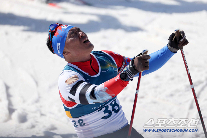 "사격 만발! 마지막 페이스 아쉬움" '평창 첫 금'신의현,바이애슬론 7.5km 10위... "사격 자신감으로 12.5km 메달 도전!"[밀라노-코르티나 패럴림픽 현장]