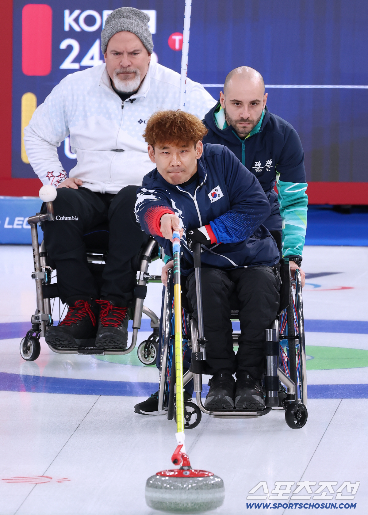 "4강 찍고 16년만의 메달 가즈아!" 이용석X백혜진조,' 컬링 믹스더블…