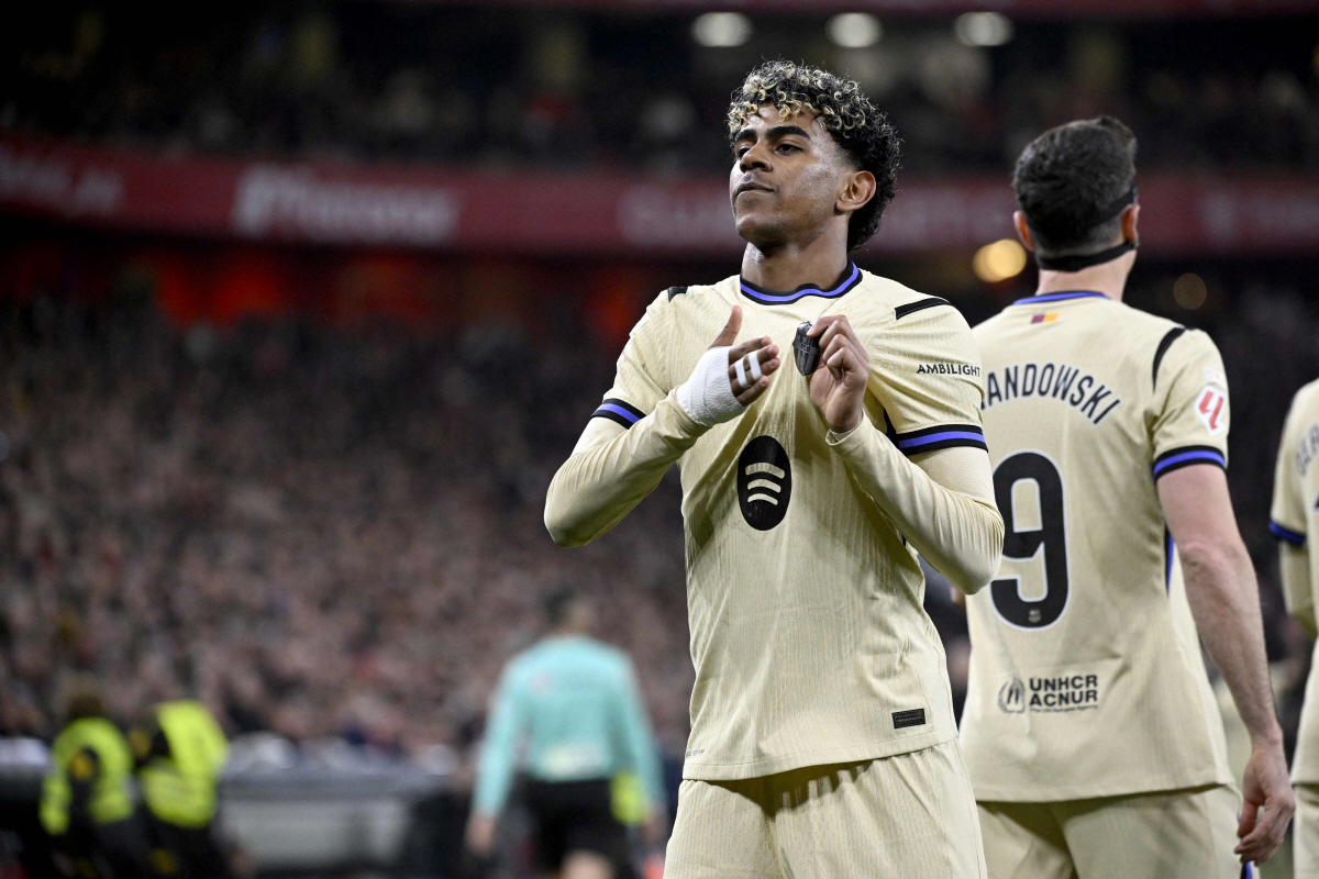 "이러다 정말 메시 따라잡겠다" '툭 차면 골' 야말의 놀라운 재능-미친…