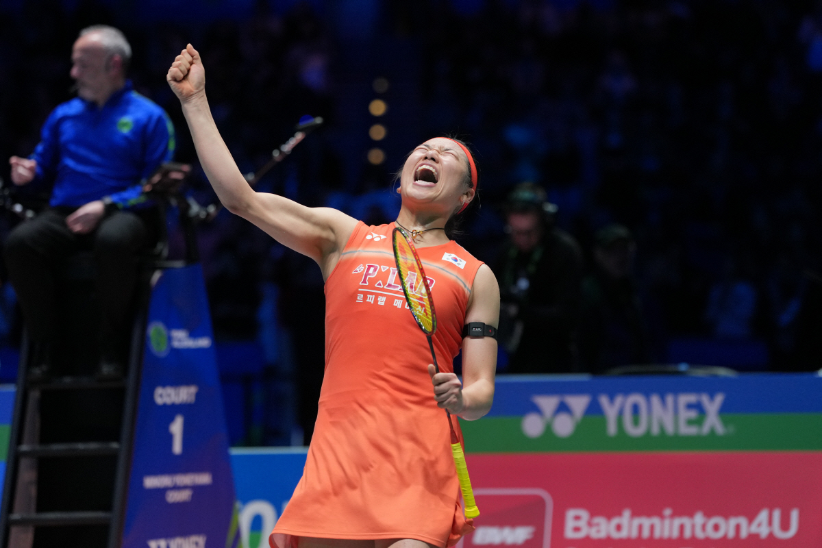 "韓 배드민턴 초대박!" 1위 안세영→1위 男 복식→4위 女 복식, 전영…