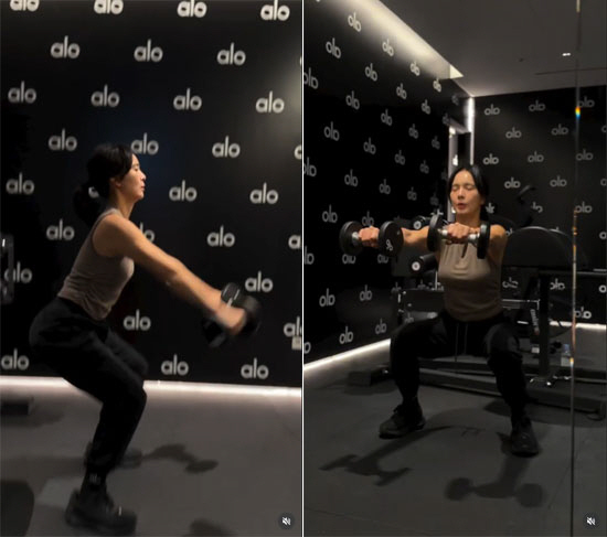 '52세' 정혜영, ♥션 보다 더 운동하는 이유 "근육 할머니가 될려면"