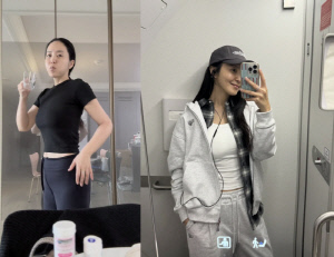 '최동석과 이혼' 박지윤, 최저 몸무게 55kg 찍고 뿌듯..한 줌 허리 자랑