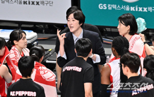 조이 없이도 '현대건설 천적' 인증,  페퍼저축은행 장소연 감독 