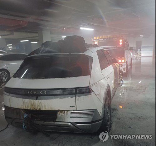 전기차 화재 4건중 1건 전기적 요인…원인미상 많고 발화지점도 다양