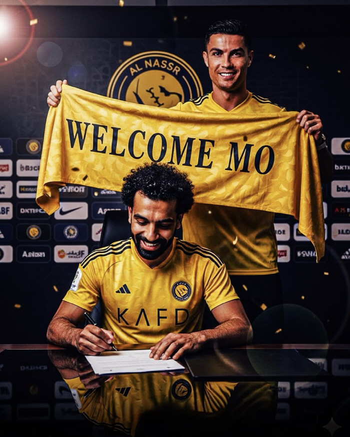 파격! '꿈의 조합' 터진다→살라+메시 또는 호날두…미국vs사우디 이적 고민