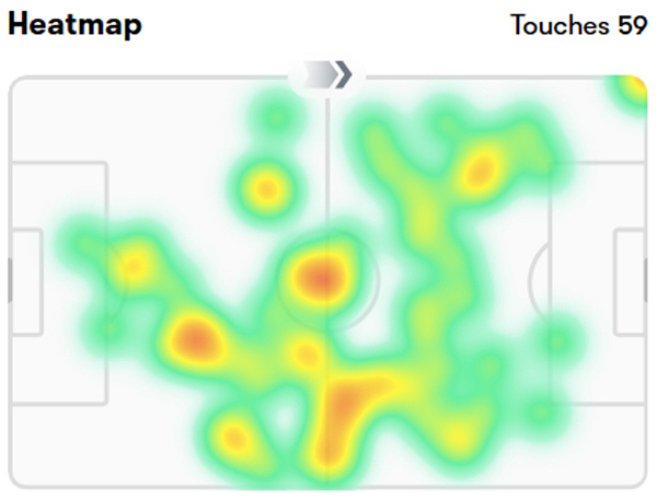 황인범이 찌른 패스 '왕년의 월클' 스털링이 받는 그림 연출…스털링, 첫…