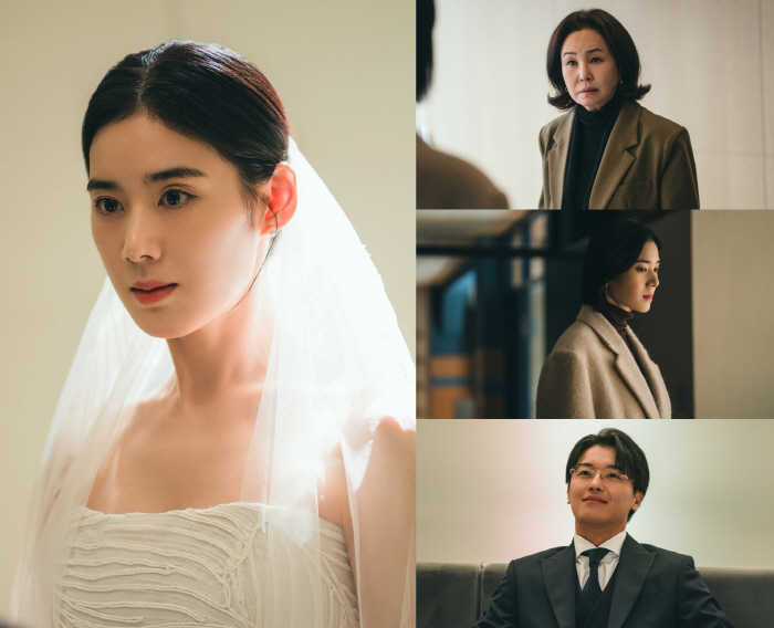 정은채, 웨딩드레스 입고 포착..母와 갈등 끝에 결혼 준비('아너')