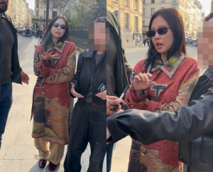 제니, 파리서 결국 폭발…과도한 사인 요청에 