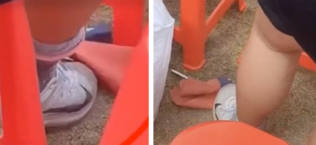 WBC 응원 현장서 대만 국기 발로 밟는 영상 '파문'