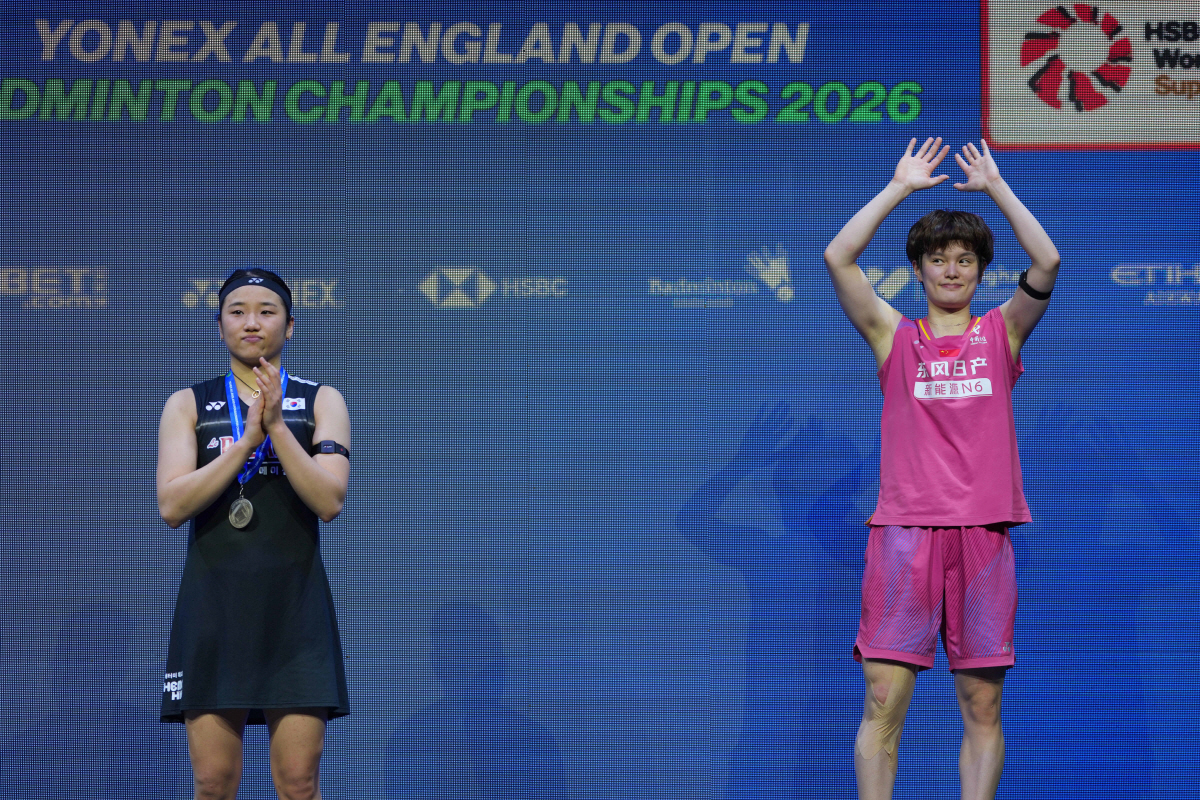 "넘을 수 없는 벽" 中 더 깜짝 놀랐다…안세영 '女 단식 지배'→'꼬박…