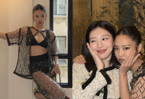 '파격' 제니·'청순' 고윤정, 동갑내기 '인간 샤넬'의 극과극 패션