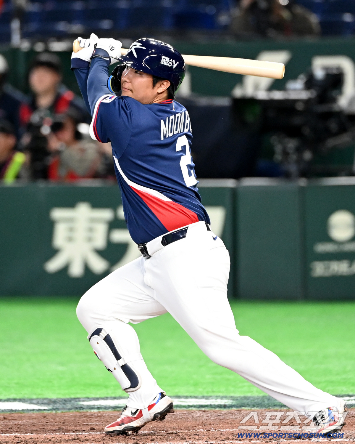 '와 역대 1위' 문보경, 왜 일본-대만전 직관하고 각성했나…"우리도 저…