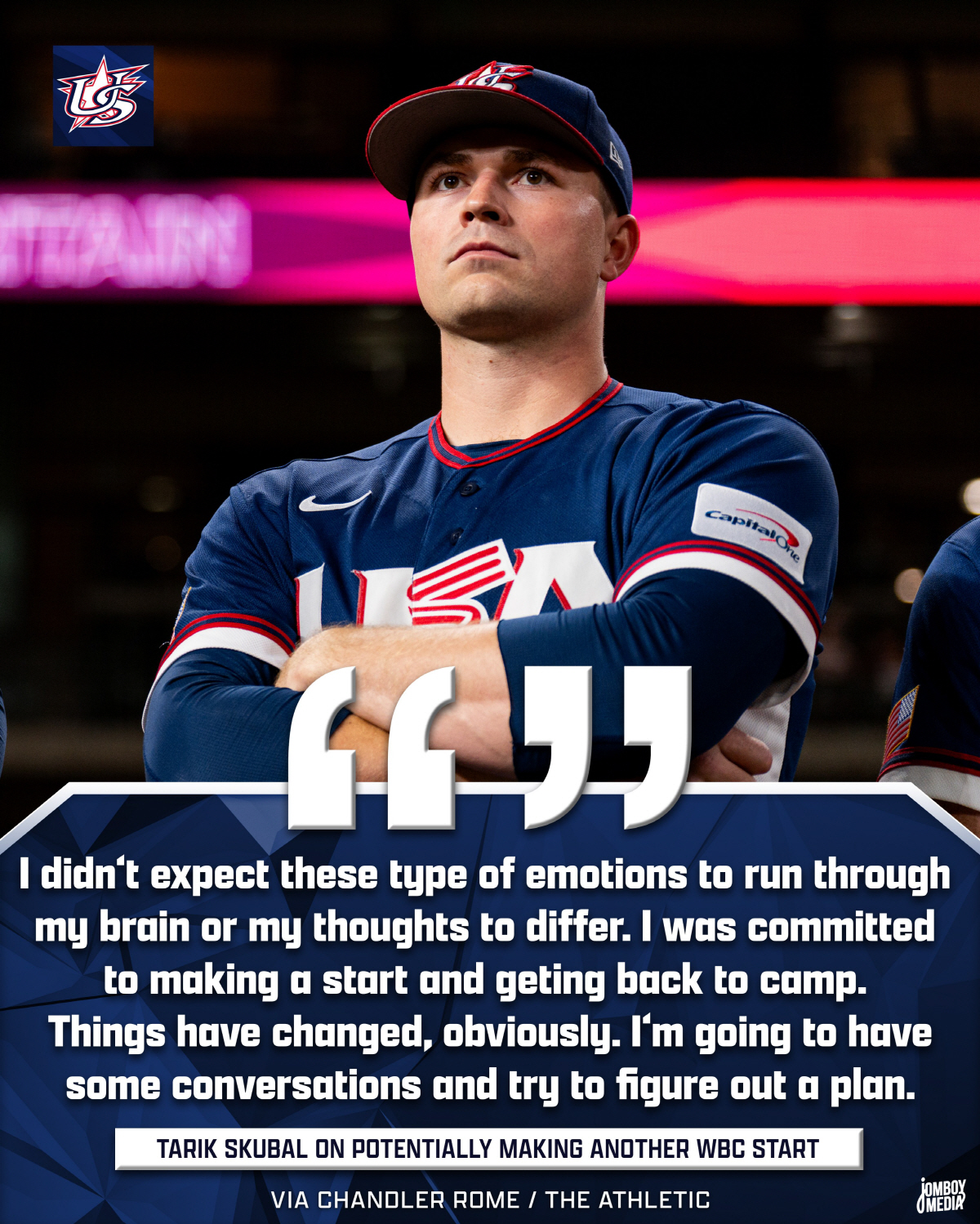 '올림픽 뛰면 되잖아!' 갈팡질팡 스쿠발 결국 WBC 떠난다…"잠을 못 …