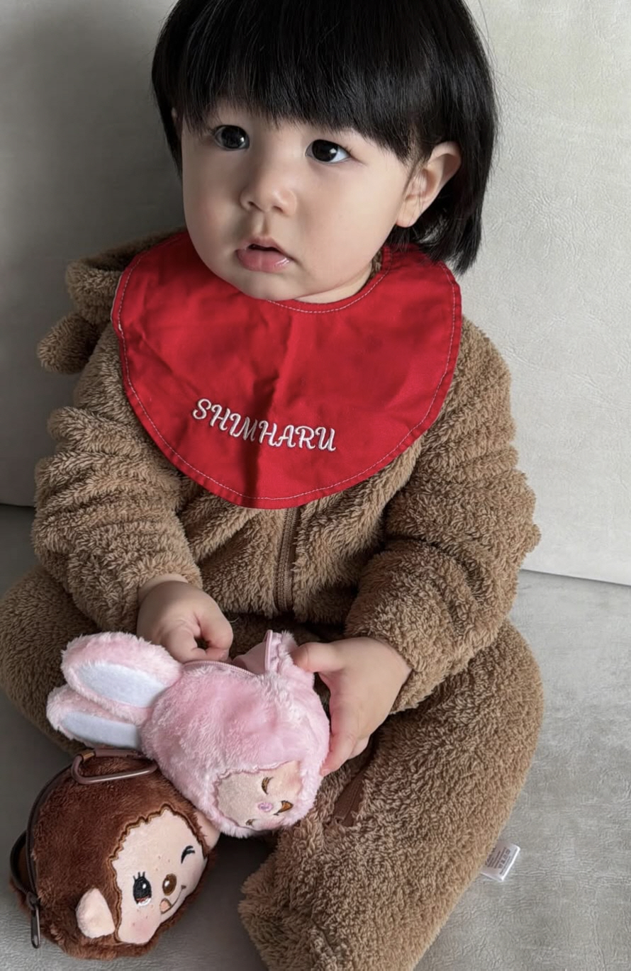 '심형탁子' 하루, 몬치치와 100% 싱크로율..빵빵한 볼살 '심쿵'