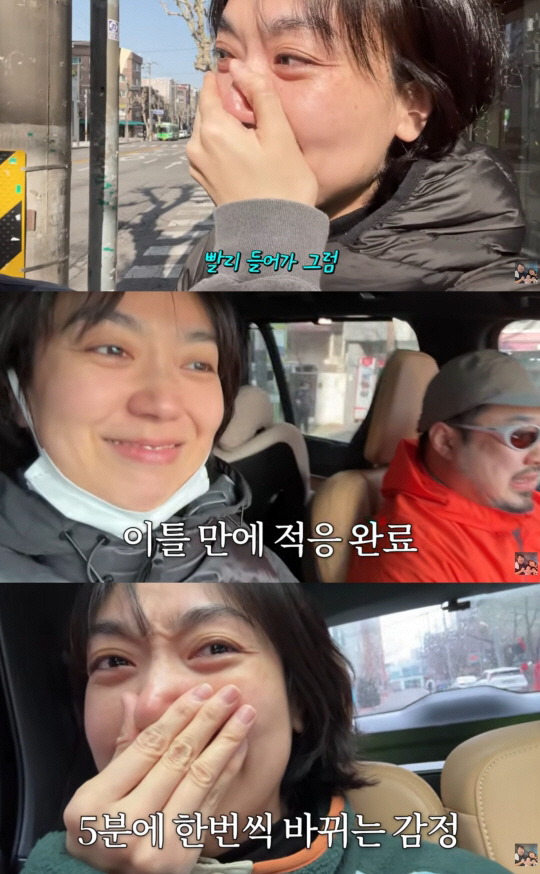 '강재준♥' 이은형, 2살 아들 첫 등원에 길바닥 오열 "엄마만 울어"