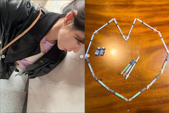 '난임 고백' 박하나, 결국 시험관 3차 재도전…"봄바람처럼 기운이 좋네…