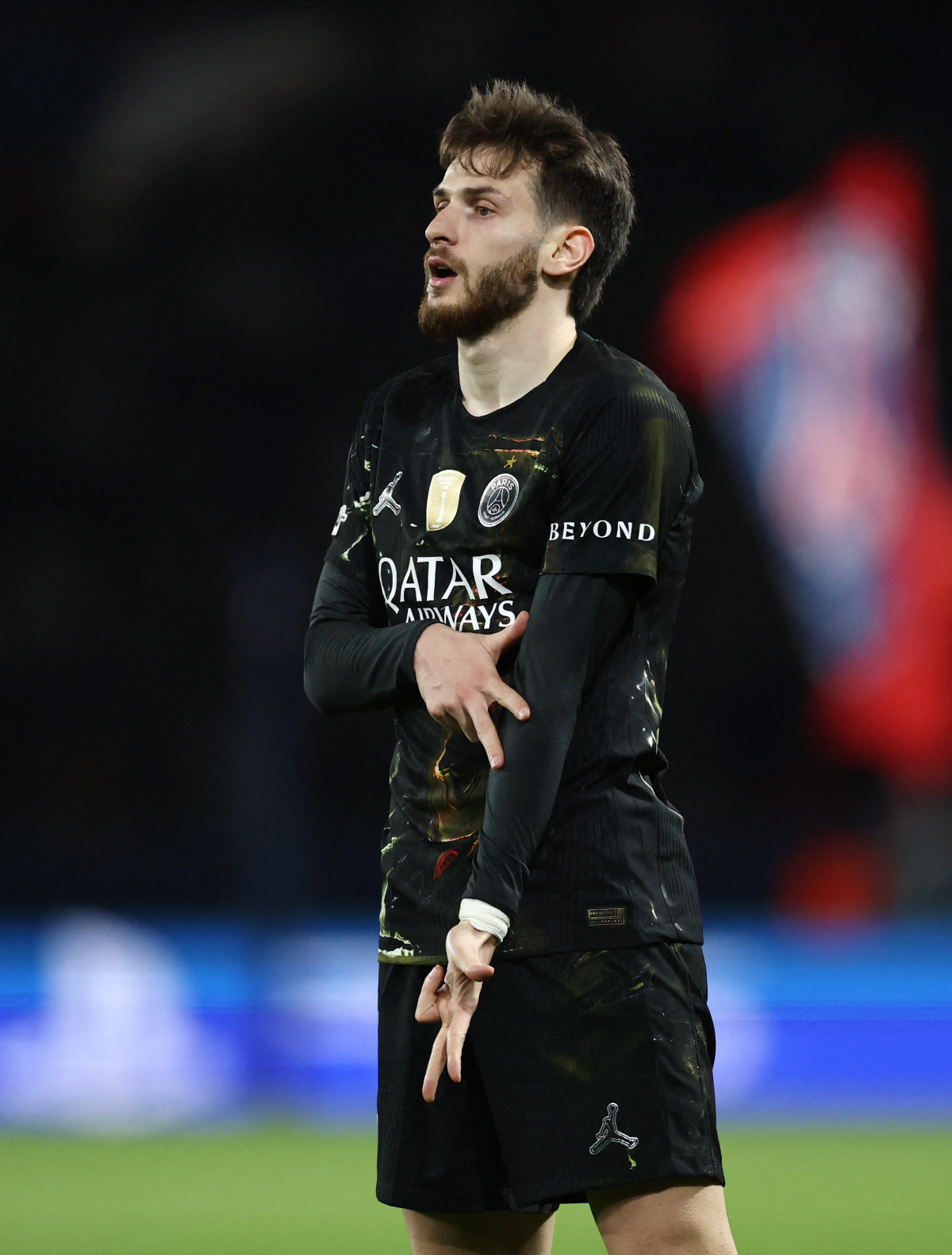 '슈퍼 서브' 이강인 21분 출전+오프사이드 '노골', '절친' 흐비차 …