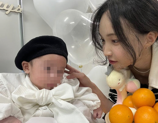 '나홀로 출산' 서민재, 아들 벌써 백일 맞았다 "축하해 꼬맹이"