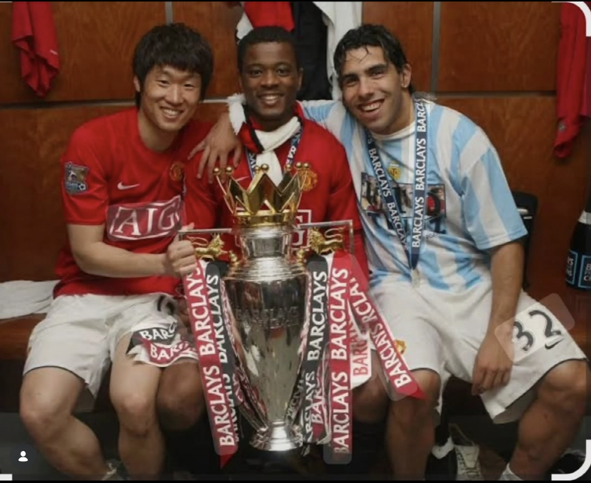 퍼거슨도 웃겠다...박지성 이렇게 행복해할 줄이야→좋은 놈, 나쁜 놈(에…