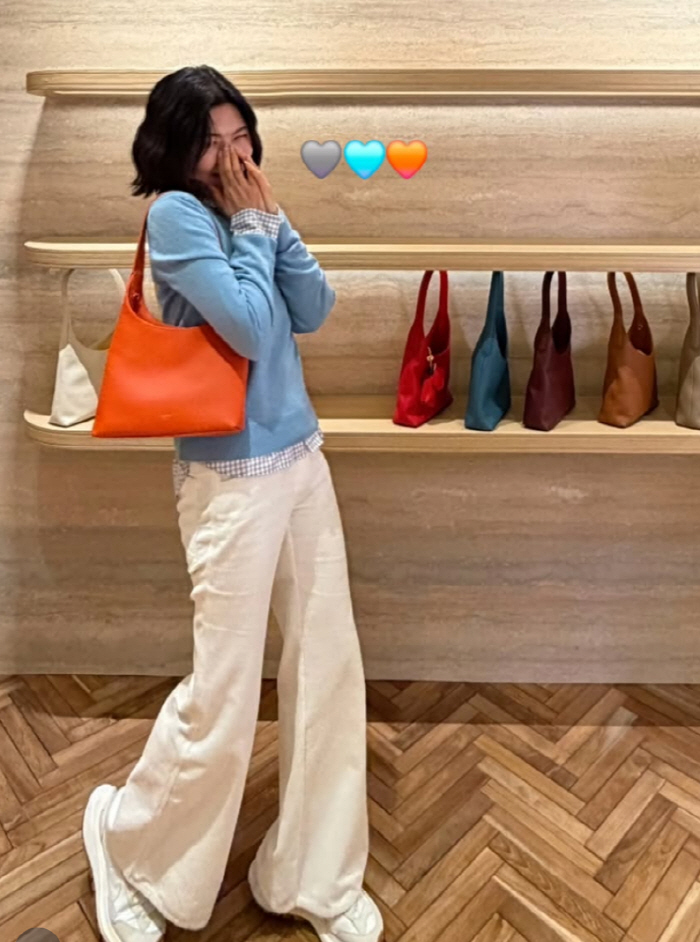 '44kg' 한혜연, 16kg 빼더니...봄옷 입자 드러난 '깡마른 몸매…