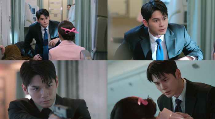 상상력을 유발하는 수트핏..'월간남친' 옹성우, ♥지수 지켰다