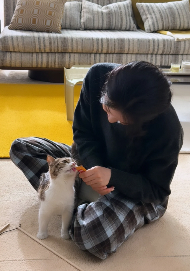 '고우림♥' 김연아, 이런 애교쟁이 모습은 처음 "날 사랑해줘"