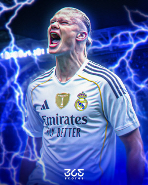 미쳤다! 음홀 듀오가 한 팀에서 뛴다? 프랑스 1티어 '레알 마드리드, 여전히 홀란 영입 원하고 있다'...이적료는 8576억원