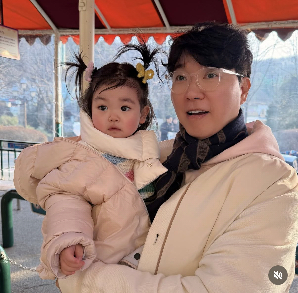 박수홍, 53세에 얻은 딸 정말 소중해..바구니 넘치도록 장난감 쇼핑