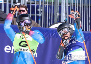 왼무릎-종아리 파열에도 '커리어 하이' 6위 찍은 '유쾌한 알파인 듀오'황민규X김준형 가이드,이것이 '찐'패럴림픽 바이브![밀라노-코르티나 패럴림픽 현장]