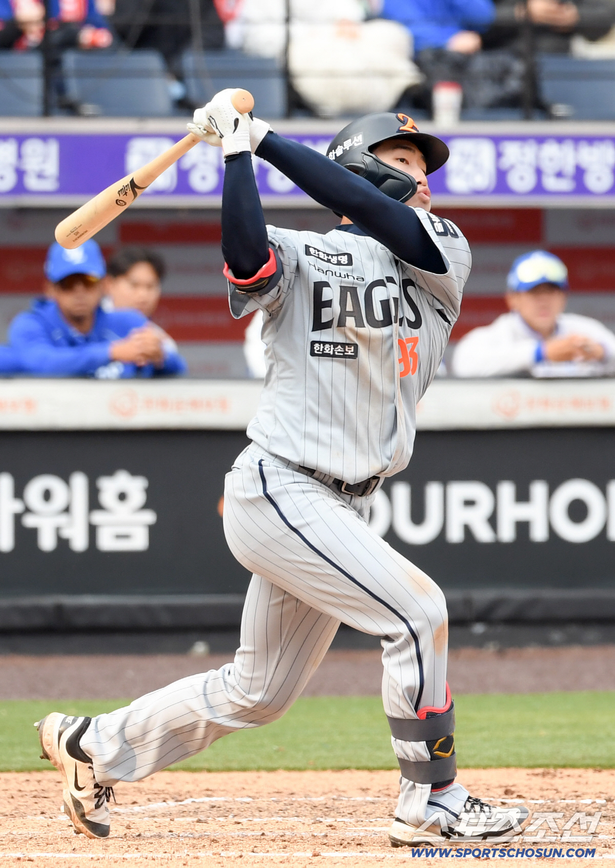 한화 대박 신인 오재원만 있나, 내야도 '메기 효과'도 노린다…도루→안타…