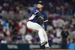 류현진, 살아있네! 1회 '타티스-마르테-소토' 핵타선, 삼자범퇴 정리했다 [마이애미 현장]