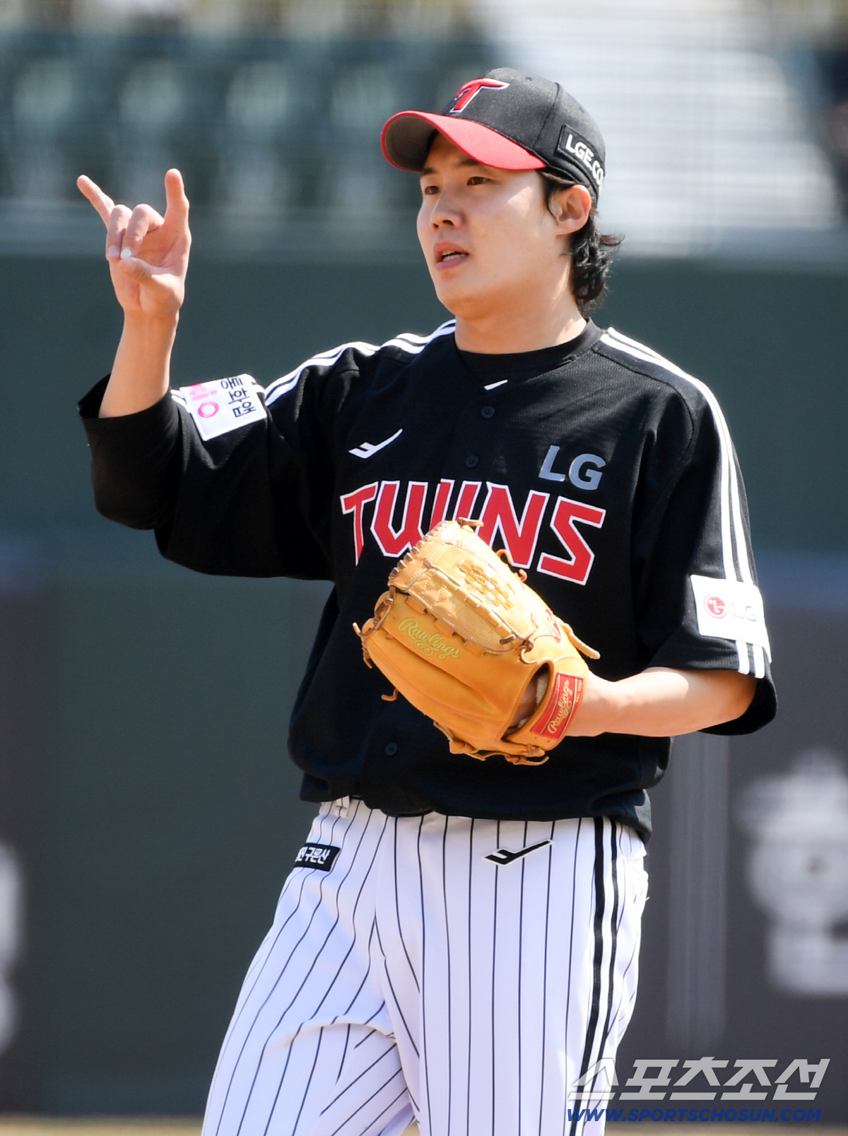 "야구부터 잘해야한다"던 임찬규, 시범경기 첫등판 '삐끗' → 피홈런까지…