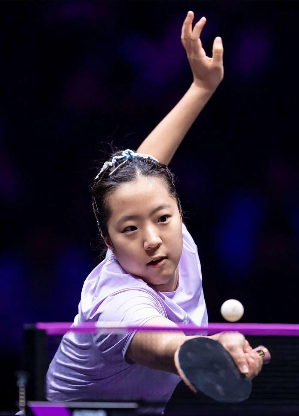 "0-3→3-3→3-4" 진격의 신유빈, 中톱랭커 왕이디 상대 '역대급 …