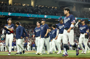 이럴거면 한국 대표팀 왜 거절했어? 157km에 퍼펙트 피칭, 불발 너무 아쉽다