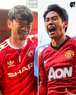 '박지성 대체 실패' 맨유서 폭망 日 슈퍼스타 만든 장본인 화제...“일본엔 뛰어난 재능 너무 많다”