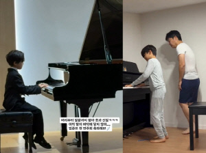 '임창정♥'서하얀, 子 어떻게 키웠길래..넷째·다섯째 피아노 영재 