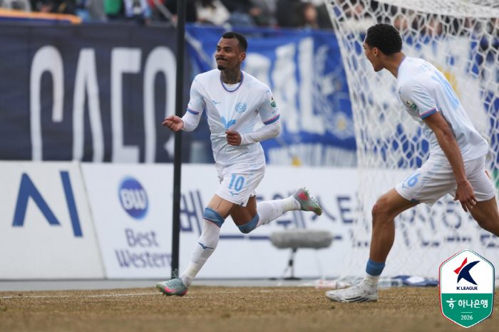 '1골1도움' 세라핌→'결승골' 에드가 폭발! '3연승' 대구, 충남아산…