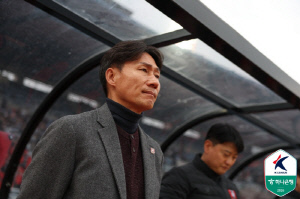 패배에도 고개 숙이지 않은 이영민 감독 