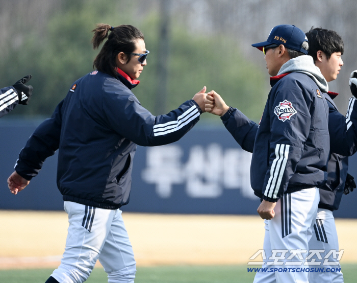'플러스 박찬호 효과' 엄청나네, 정수빈과 리그 최강 테이블세터, 삼성 마운드 13안타 8득점 초토화[이천리뷰]