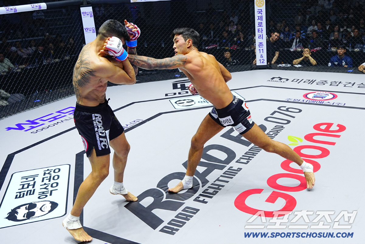 돌아온 라이트급 최강자 브라질 챔피언에게 TKO승 11승 무패[장충 현장…