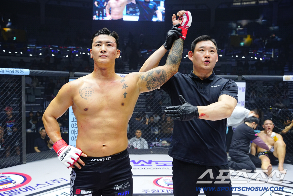 김태인이 김태인했다. '한국킬러' 일본 챔피언에 오른손 한방으로 TKO승…