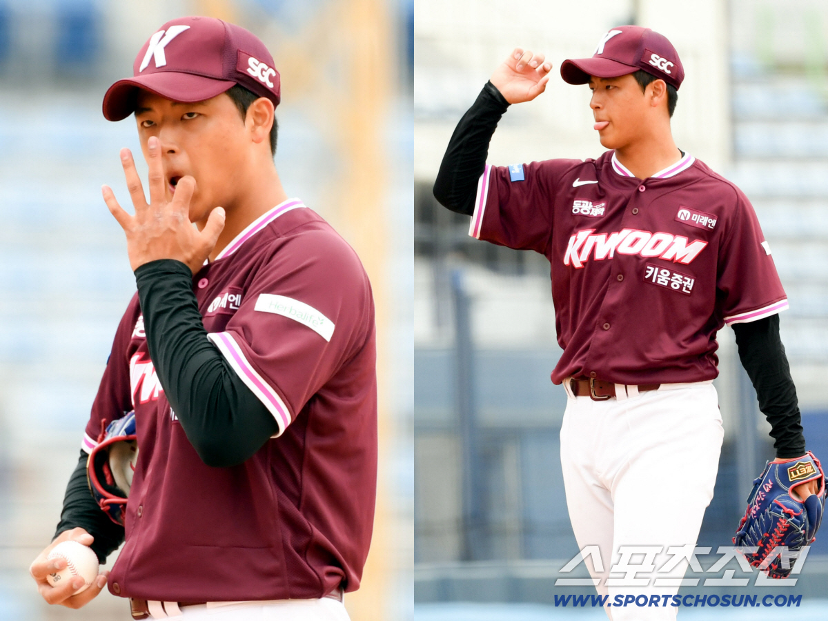 '무사 만루→KKK 탈출'...전체 1순위 박준현, 153km 괴력의 삼…