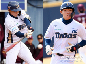 '고졸 루키 맞아?' NC 신재인, 이틀 연속 리드오프 초구 공략...바람만 더 탔더라면 [창원 현장]